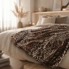 Deluxe Polar Faux Fur Throw | Luxury Cream Faux Fur Throws and Blankets