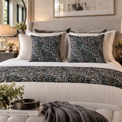 Coussins Sauge Willow Bough | Coussins à Motifs | Coussins Imprimés Verts