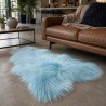 Tappeto in Pura Pelle di Pecora Avorio Bianco | Tappeto in Pelle di Pecora Islandese Bianco Naturale