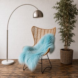 Ivory White Pure Sheepskin Vloerkleed | Natuurlijk Wit IJslands Schapenvacht Vloerkleed