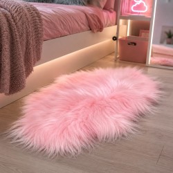 Pale Pink Sheepskin Rug | Pale Pink Icelandic Sheepskin