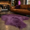 Large Purple Sheepskin Rug | Purple Icelandic Sheepskin