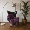 Large Purple Sheepskin Rug | Purple Icelandic Sheepskin