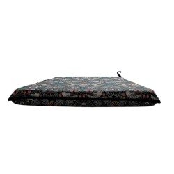 Cuscino per Sedia Affusolato Strawberry Thief Navy | Cuscini per Sedia con Stampa William Morris