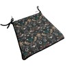 Tapered Chair Pad Strawberry Thief Tealwood | William Morris Seat Pads