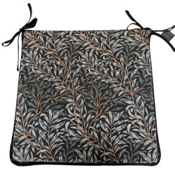 Quadratisches Sitzkissen Willow Bough Azure | William Morris quadratische Sitzkissen |
