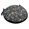 Round Bistro William Morris Seat Pads | Circular Chair Pads