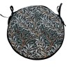 Runder Bistro Willow Bough Azure Sitzpolster | William Morris Sitzpolster |