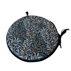 Cuscino per Sedia Bistro Rotondo Willow Bough Azure | Cuscini per Sedia William Morris |