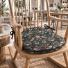Coussin de Siège Spindle Strawberry Thief Marine | Coussins de Chaise Spindle Floraux |
