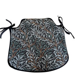 Coussin de Siège Spindle Strawberry Thief Marine | Coussins de Chaise Spindle Floraux |