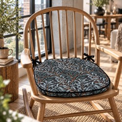 Coussin de Siège Spindle Strawberry Thief Marine | Coussins de Chaise Spindle Floraux |