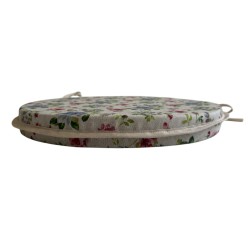 Coussins de siège de bistrot ronds avec cerfs et biches | Coussins de chaise ronds avec motif de cerf