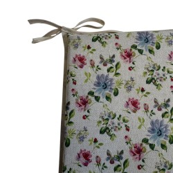 Flowery Tapered Seat Pads | Non-slip Floral Tapered Seat Pads