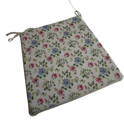 Flowery Tapered Seat Pads | Non-slip Floral Tapered Seat Pads