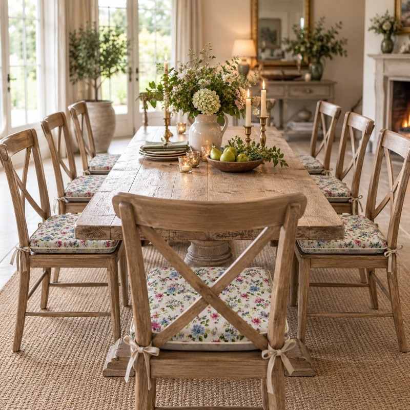 Shabby Duck Quadratische Stuhlkissen | Moderne Tiermuster Quadratische Sitzkissen