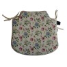 Floral Spindle Seat Pads | Flowery Spindle Shaped Chair Pads