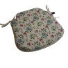 Floral Spindle Seat Pads | Flowery Spindle Shaped Chair Pads