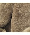 Mink faux fur throw blanket