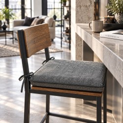 Cuscini Quadrati per Sedie Arazzo Foresta Pluviale Naturale | Cuscini per Sedie a Forma Quadrata