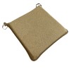 Coussins de Siège Carrés Tapisserie Naturelle de la Forêt Tropicale | Coussins de Chaise en Forme Carrée
