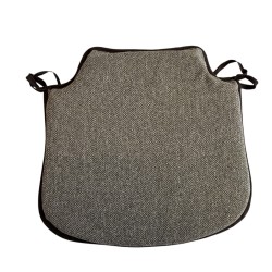 Coussin de Siège en Tapisserie de Forêt Tropicale Naturelle | Coussin de Chaise en Forme de Fuseau