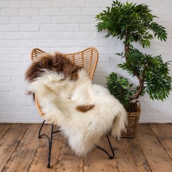Ivory White Pure Sheepskin Vloerkleed | Natuurlijk Wit IJslands Schapenvacht Vloerkleed