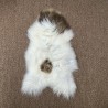 Ivory White Pure Sheepskin Vloerkleed | Natuurlijk Wit IJslands Schapenvacht Vloerkleed