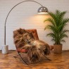 Natural Icelandic Sheepskin Rugs | Extra Large Brown Sheepskin