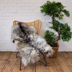 Two-Tone Icelandic Sheepskins | Natural Sheepskin Rugs
