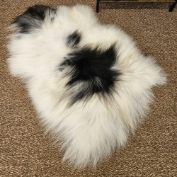 Tappeto in Pura Pelle di Pecora Avorio Bianco | Tappeto in Pelle di Pecora Islandese Bianco Naturale