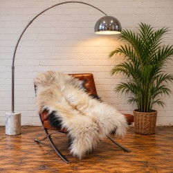 Ivory White Pure Sheepskin Vloerkleed | Natuurlijk Wit IJslands Schapenvacht Vloerkleed