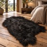 Tapis en Peau de Mouton Ivoire Blanc Pur | Tapis en Peau de Mouton Islandais Blanc Naturel
