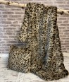 Faux Fur Cushions, Grey Wolf Faux Fur Cushion , faux-fur-throws