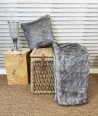 Beige Tartan Tapered Seat Pads