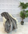 Beige Tartan Tapered Seat Pads