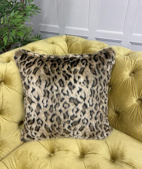 Badger Faux Fur Cushion