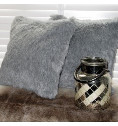 Faux Fur Cushions, Ash Faux Fur Cushion , faux-fur-throws