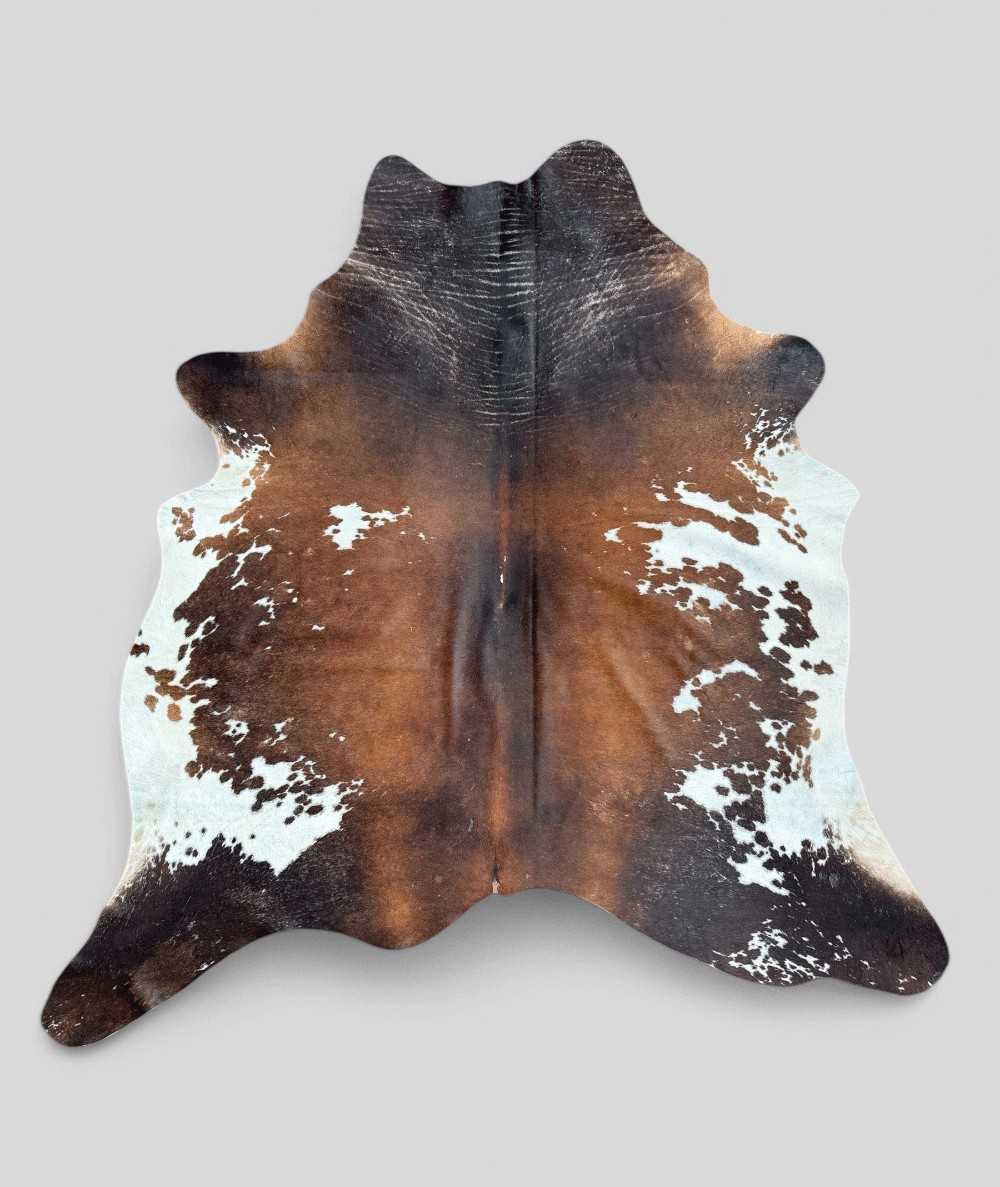 Large Natural Brown & White Cowhide CR00213