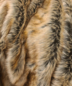 Close up image of the Mink faux fur