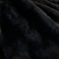 Black Panther Faux Fur Fabric