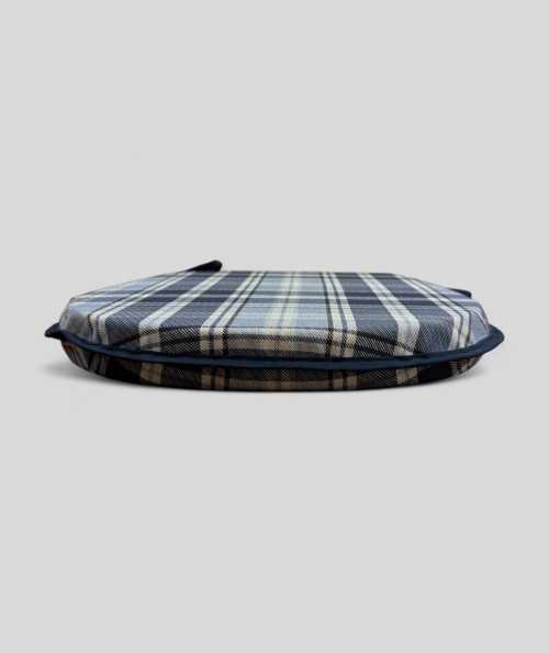 Blue Checked Classic D Seat Pads
