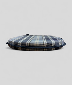 Blue Checked Classic D Seat Pads