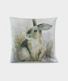 Large & Small Rabbit Reversible Cushions