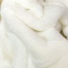 Richmond Cream Fur Throw | Large Faux Fur Blanket | Fur Bedspread
