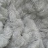 Light Grey Faux Fur Throw | Large Grey Sofa Throw | Gray Fur Throws