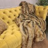 Jeté en fausse fourrure de vison | Jeté en fausse fourrure de vison | Couvre-lit en fausse fourrure de vison |