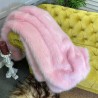 Pink Faux Fur Throw | Pink Fur Throw | Pink Fake Fur Throw