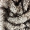 Luxury Faux Fur Throw | Long-Haired European Wolf Fur Blanket