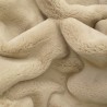 Beige Cushion Covers | Beige Faux Fur Cushions | Richmond Almond Cushions